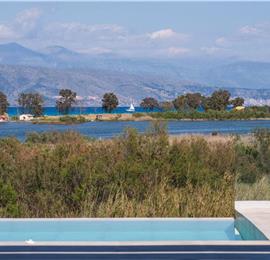 3 bedroom villa with pool & sea view, near Acharavi, sleeps 6